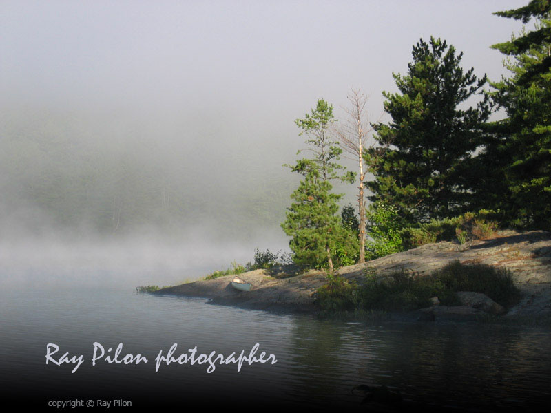 sunrise in algonquin park